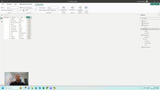 7.5. Power BI Desktop - Tábla nézet - adattípusok, formátumok